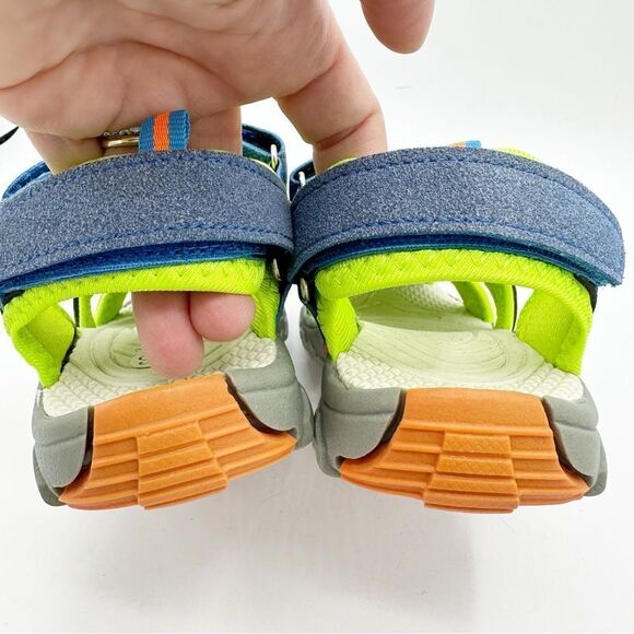 Littleplum Boys Sandals Closed Toe Sport Sandals Summer Shoes for Kids Walking 1 - Picture 5 of 11